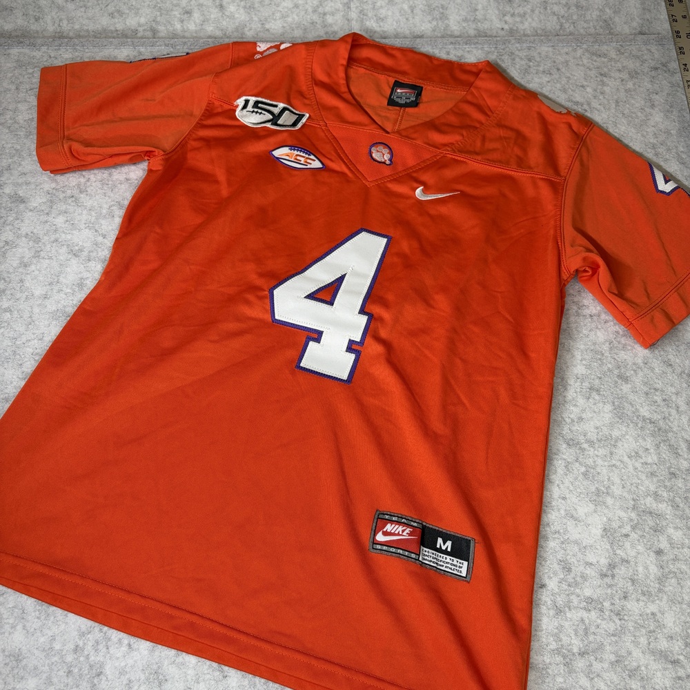 Nike Clemson Deshaun Watson #4 Football Jersey Medium Orange